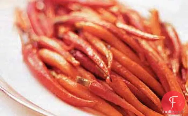 Cenouras doces e azedas para bebês