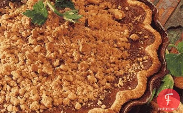 Torta de abóbora com gengibre Streusel