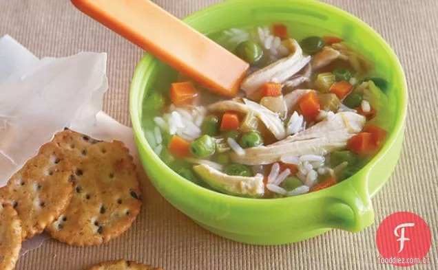 Sopa De Frango E Arroz
