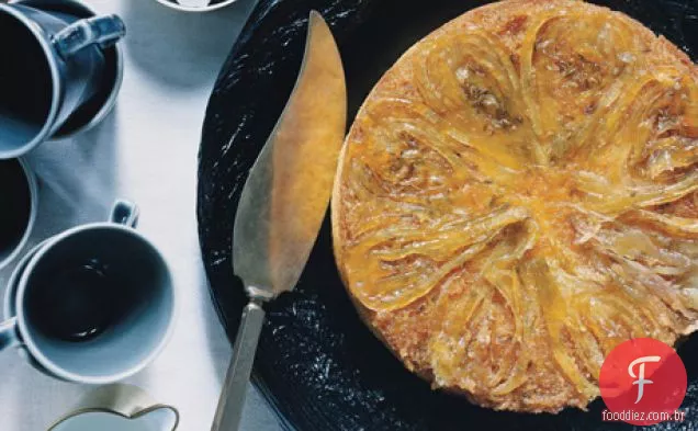 Bolo De Limão Cristalizado Com Erva-Doce