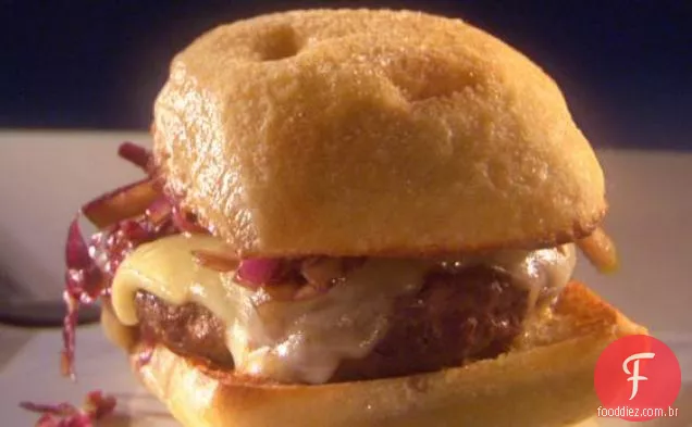 Hambúrguer expresso toscano com Radicchio Slaw grelhado