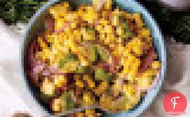 Salada De Inverno Com Abóbora Assada E Vinagrete De Romã