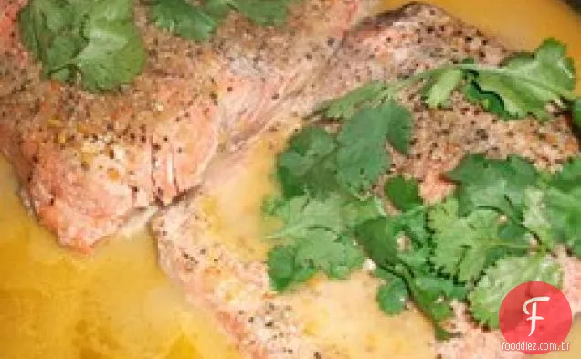 Salmão Limão-Pimenta