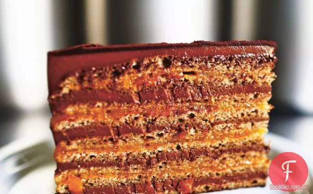 Trigo Mourisco, Bergamota E Bolo De Chiffon Laranja Sangue