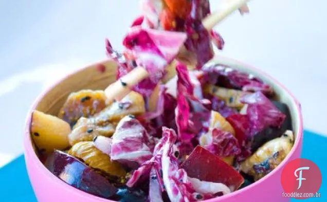 Salada De Frutas Antioxidante Poder Roxo