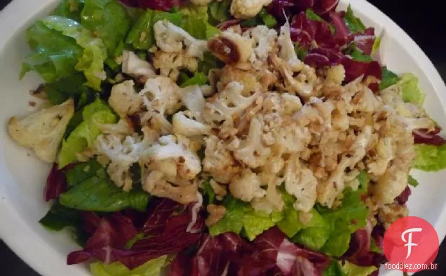 Semana De Ação De Graças: Salada De Couve-Flor Assada