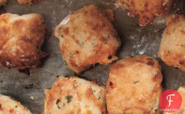 Poppers de ervas e queijo