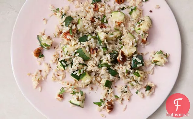 Salada Quente De Arroz Com Coentro Herbed