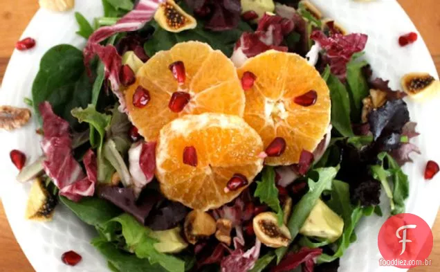 Receita Festiva De Salada De Abacate Clementine