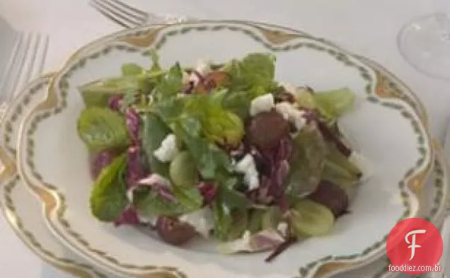 Verdes Misturados Com Uvas & Feta