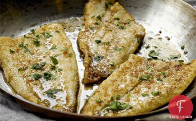 Katie Lee's Sole Meunière Receita