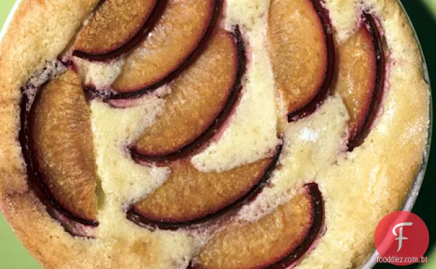 Brandied Plum Clafoutis