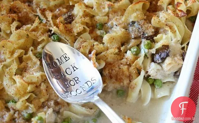 Caçarola De Macarrão De Atum Magro
