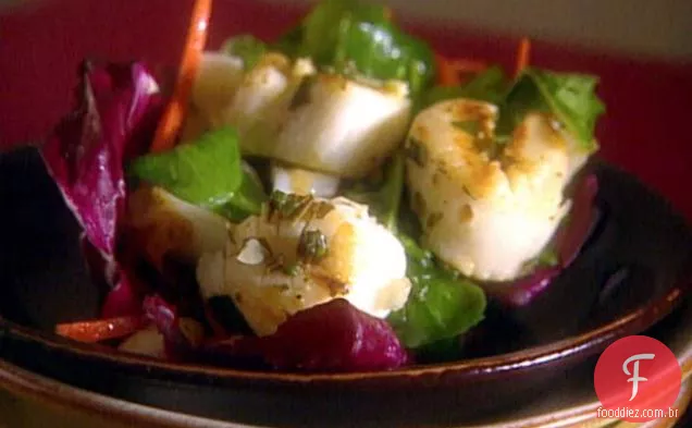 Salada De Frutos Do Mar Grelhada