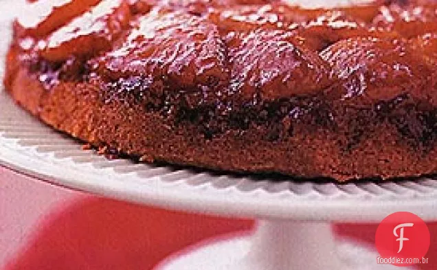 Bolo De Abacaxi De Cabeça Para Baixo