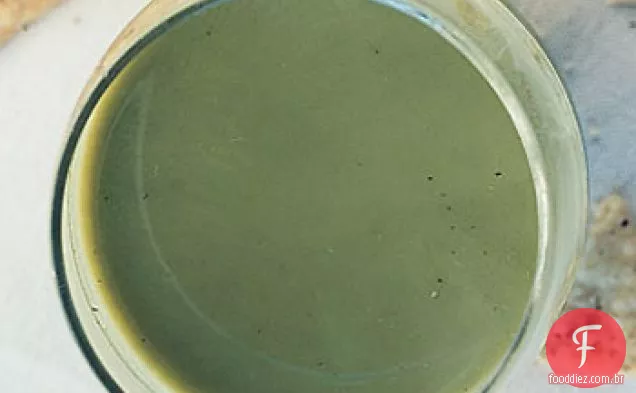 Sopa fria de ervilha e leitelho
