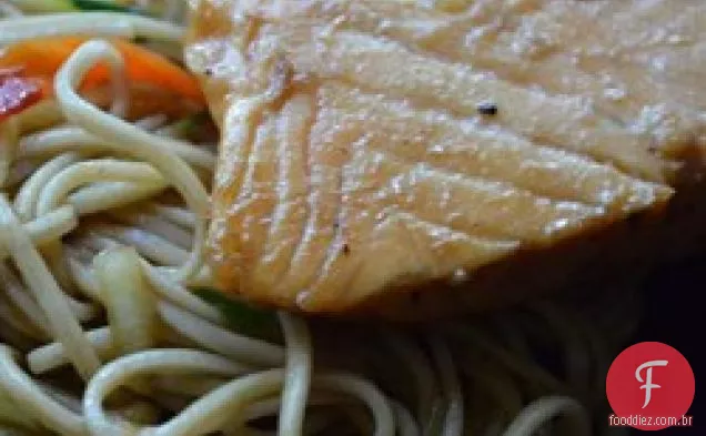 Salmão Vitrificado Bordo-Soja