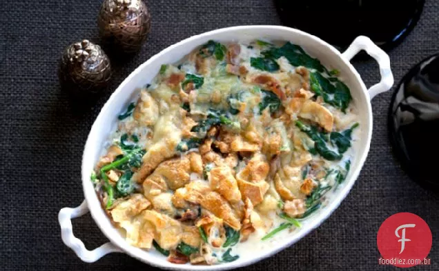 Espinafre Cremoso Com Pancetta