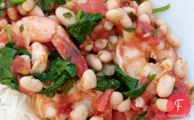 Espinafre Com Tomate, Feijão Branco E Receita De Espinafre