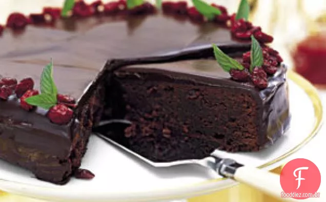 Chocolate - Cranberry Torte