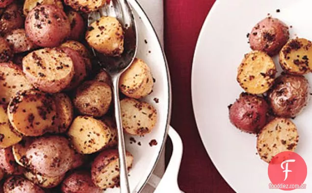 Batatas Assadas Com Mostarda