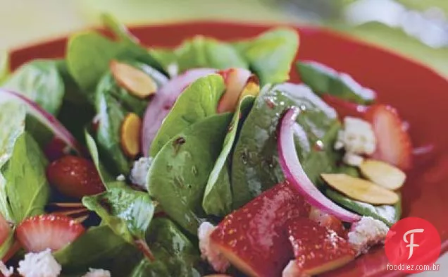Salada De Morango E Espinafre