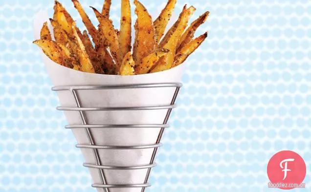 Batatas Fritas Crocantes E Temperadas
