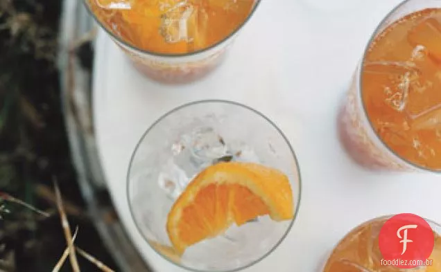 Coquetéis Cynar e vermute