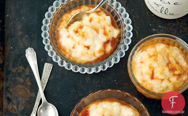 Pudim De Arroz Caramelo
