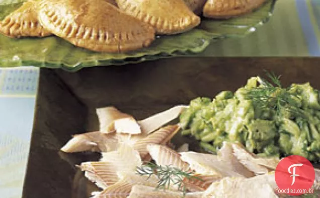 Costela defumada e queijo de cabra Empañadas