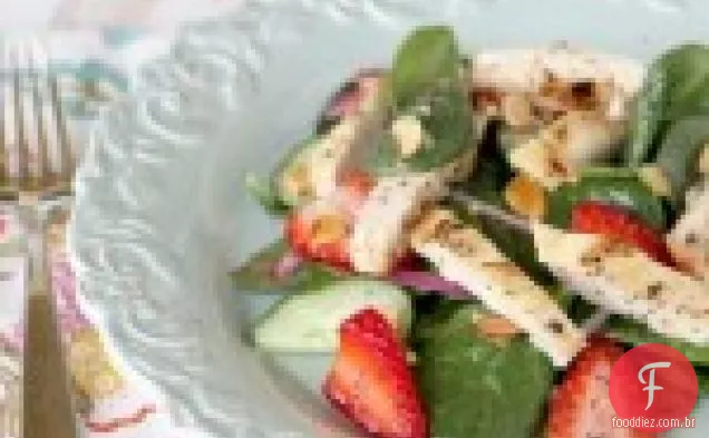 Salada De Espinafre Morango