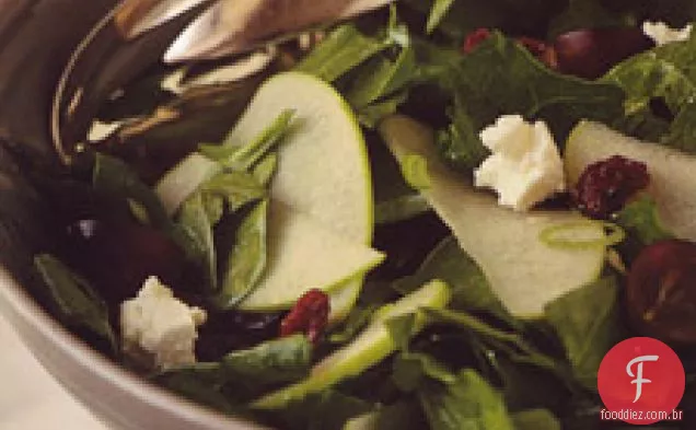 Salada De Espinafre De Inverno