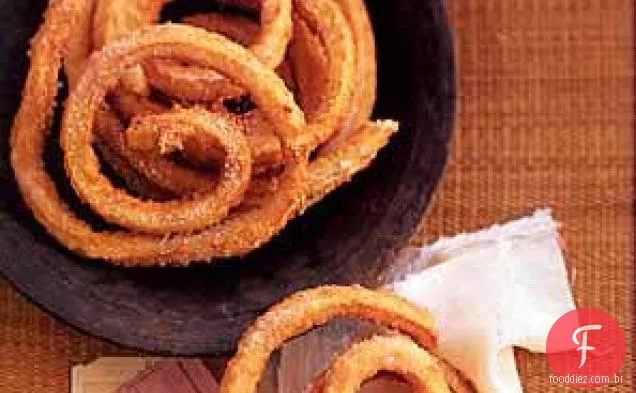 Churros (Espirais De Massa Frita)