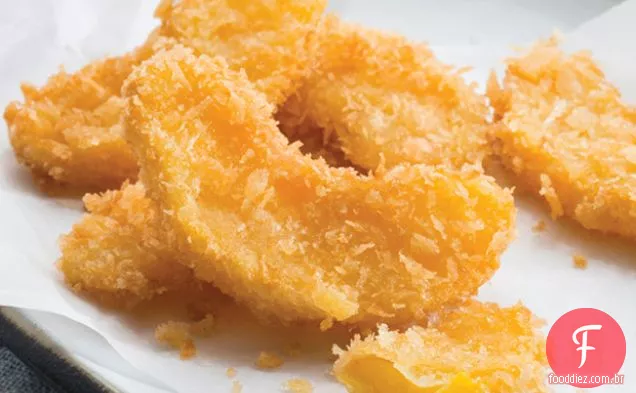 Panko-Pêssegos Fritos