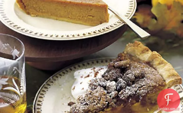Torta De Abóbora Com Gengibre E Mel