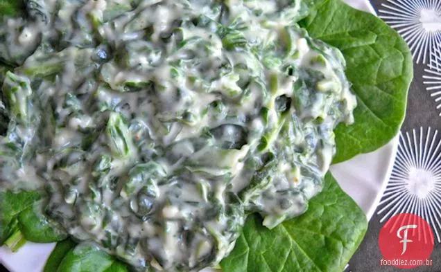 Espinafre com creme (tomar 2)