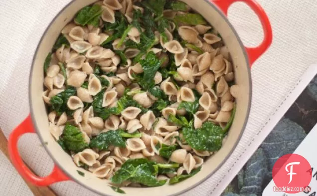 Orecchiette Com Espinafre E Molho Gorgonzola