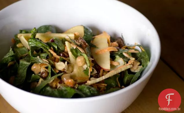 Vegan Slaw W / Espinafre E Grão De Bico