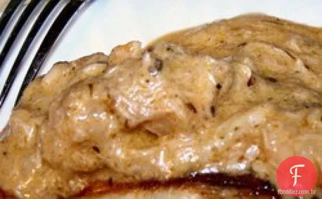 Garoupa grelhada com molho cremoso de Caranguejo e camarão