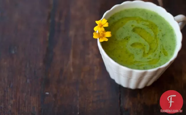 Receita De Sopa De Espinafre E Abobrinha