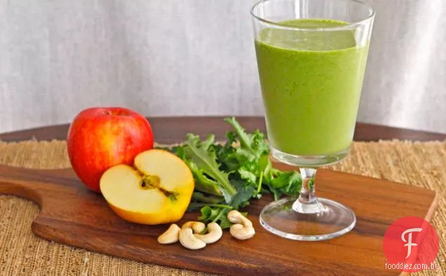 Smoothie Verde Maçã Caju