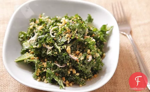 Salada César Couve