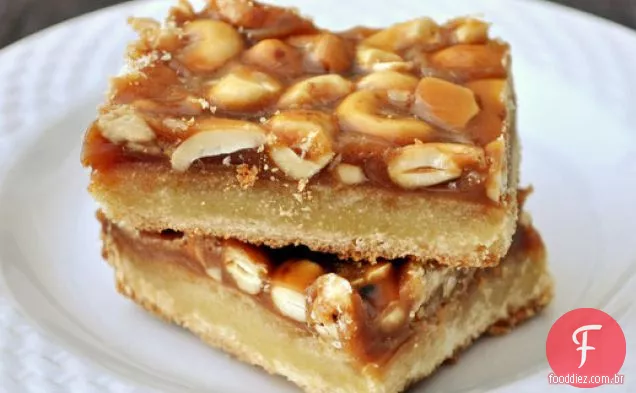 Barras De Caramelo De Caju Salgado