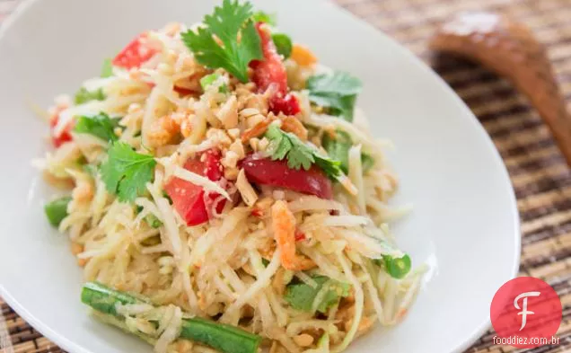 Salada De Mamão Verde