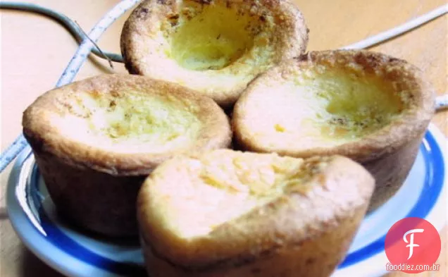 Saudável E Delicioso: Popovers De Limão