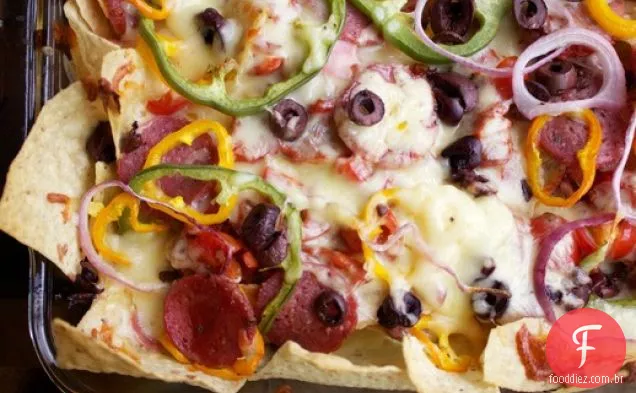 Pepperoni Pizza Supreme Nachos