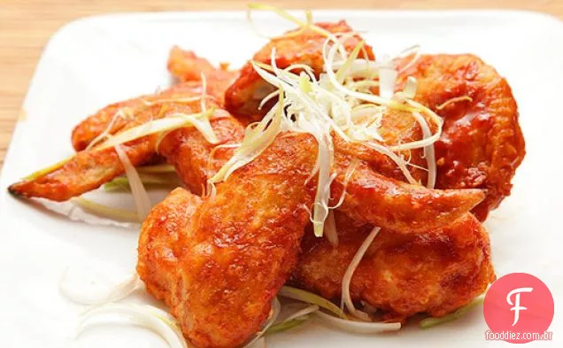 Molho de pimenta doce e picante para frango frito coreano