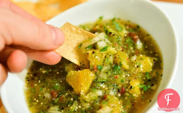 Laranja-Tomatillo Salsa