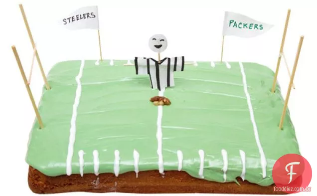 Bolo De Campo De Futebol