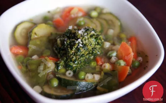 Jantar Esta Noite: Genovese Minestrone